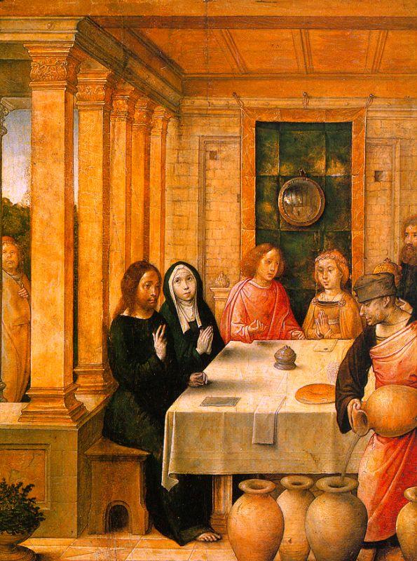The Marriage Feast at Cana 2, Juan de Flandes